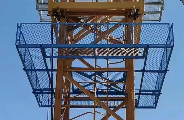 What is the use of the tower crane anti-climbing device? What is the appropriate height of the tower crane anti-climbing device from the ground? 