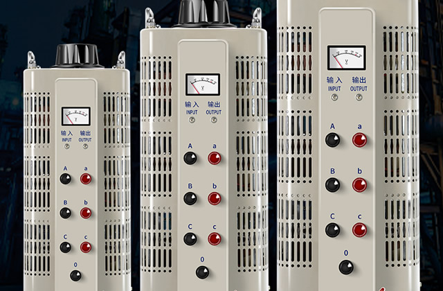 Three-phase voltage regulator principle Three-phase voltage regulator wiring method 