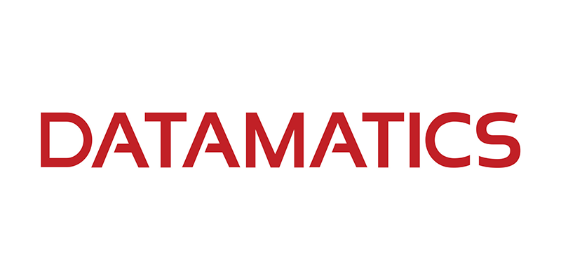 The Datamatics logo.